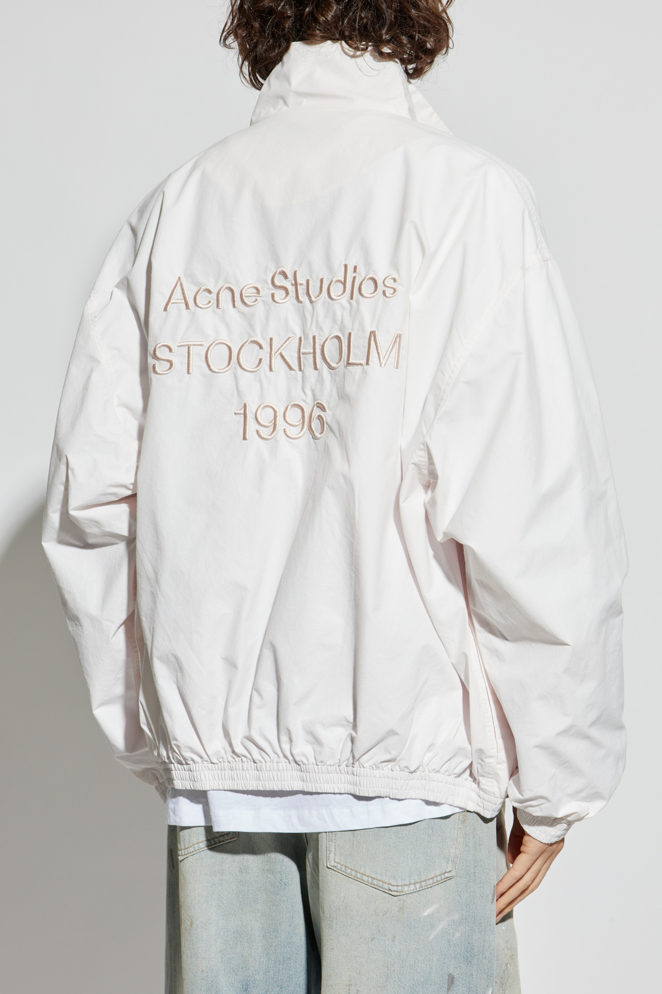 Acne Studios STOCKHOLM ホワイトジャンパー 登坂広臣 Acne Studios STOCKHOLM ホワイトジャンパー 登坂広臣